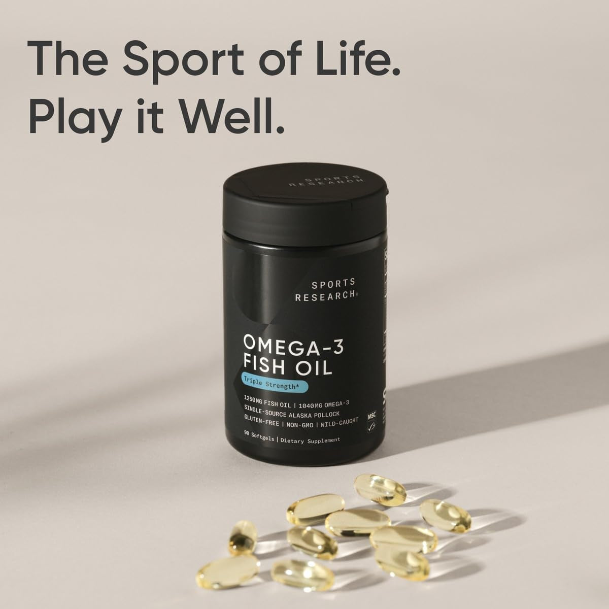 Triple Strength Omega 3 Fish Oil