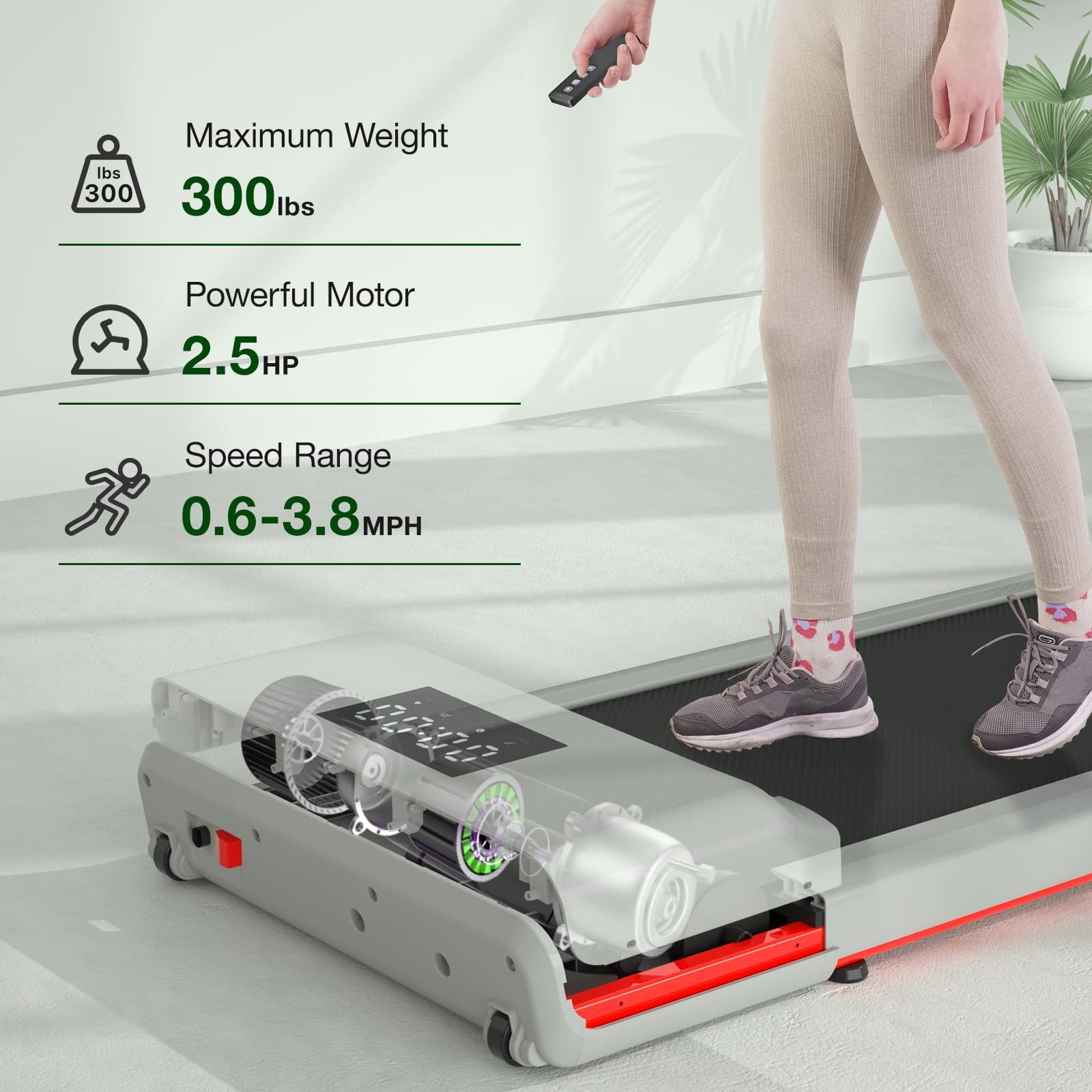 Under Desk Walking Mat Treadmill