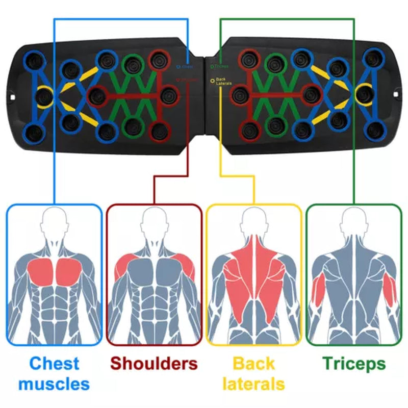 Push up Board 28 in 1 System