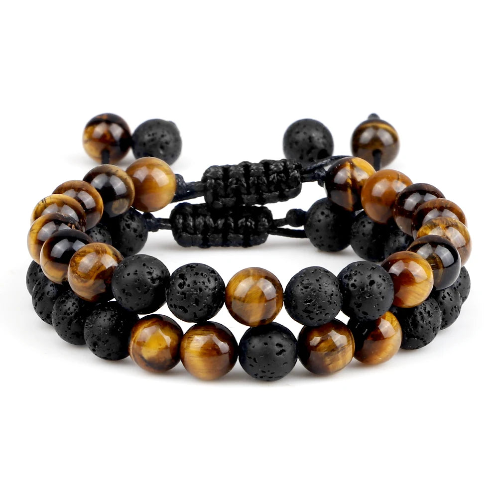 Black Volcanic Crown Bracelet Charm