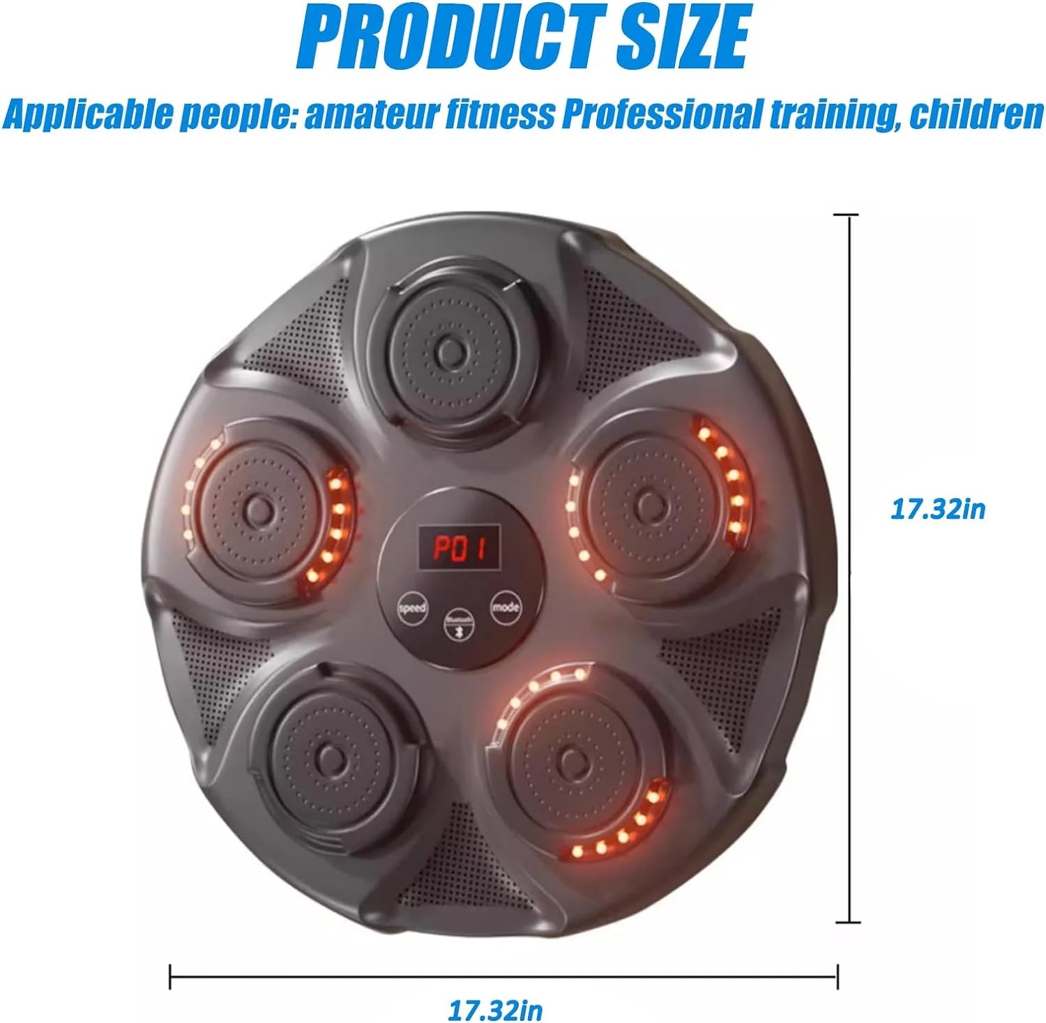 Home Fitness Intelligent Training Music Boxing Wall Target