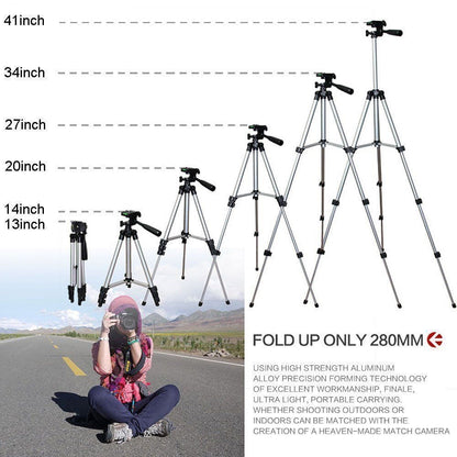 Professional Camera Tripod Stand Mount 