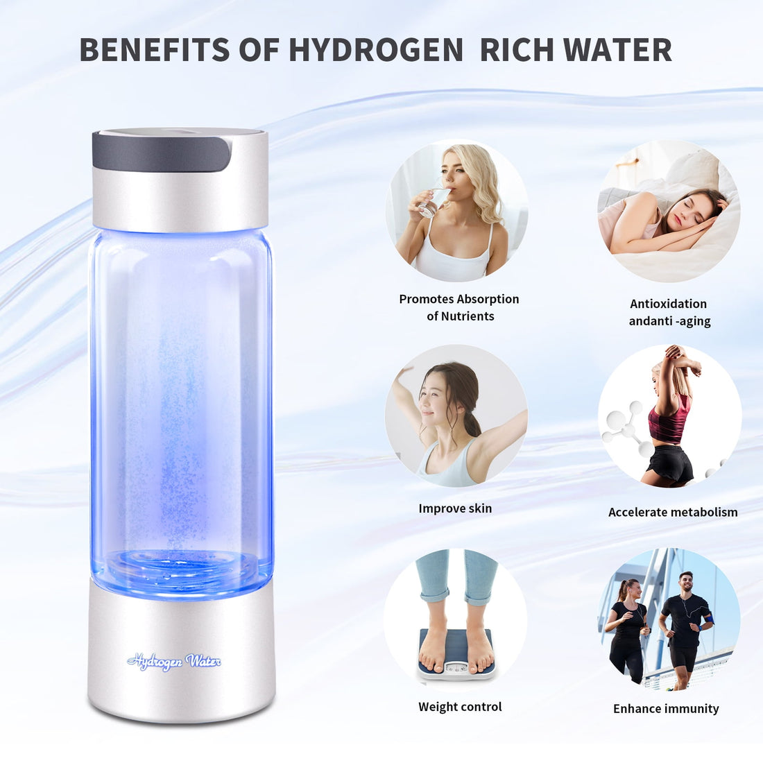 Hydrogen Water Bottle