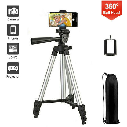 Professional Camera Tripod Stand Mount 