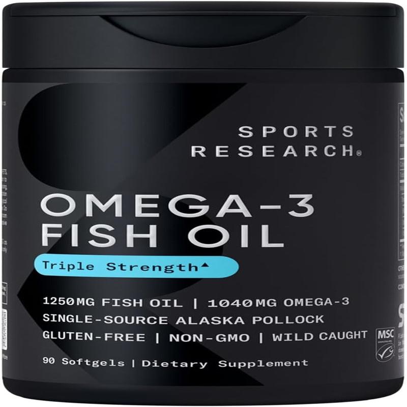 Triple Strength Omega 3 Fish Oil