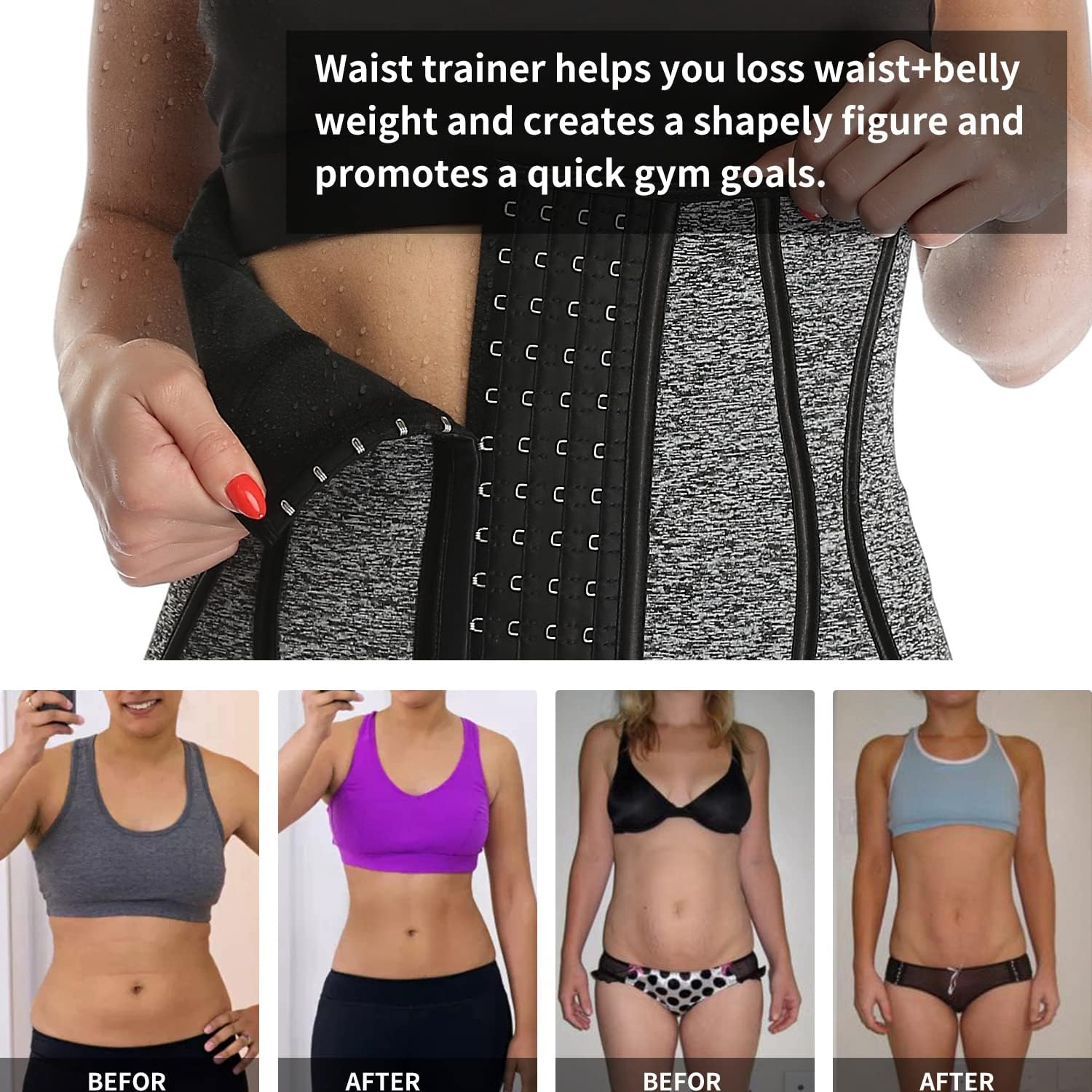 Waist Trainer Exercise Restraint Belt