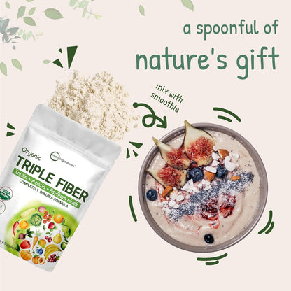 Organic Soluble Prebiotics Fiber Supplement 