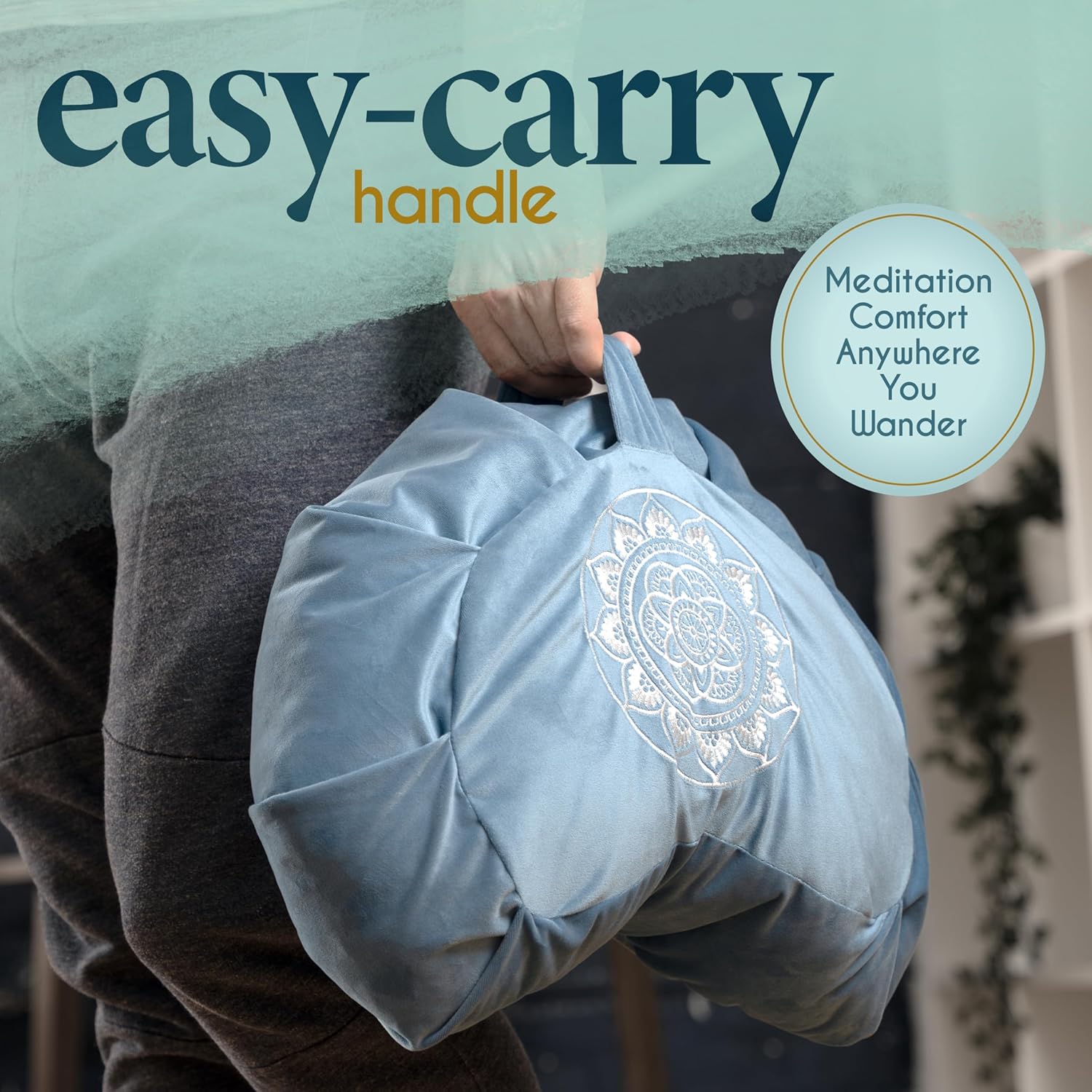Meditation Cushion Comfortable Floor Pillow