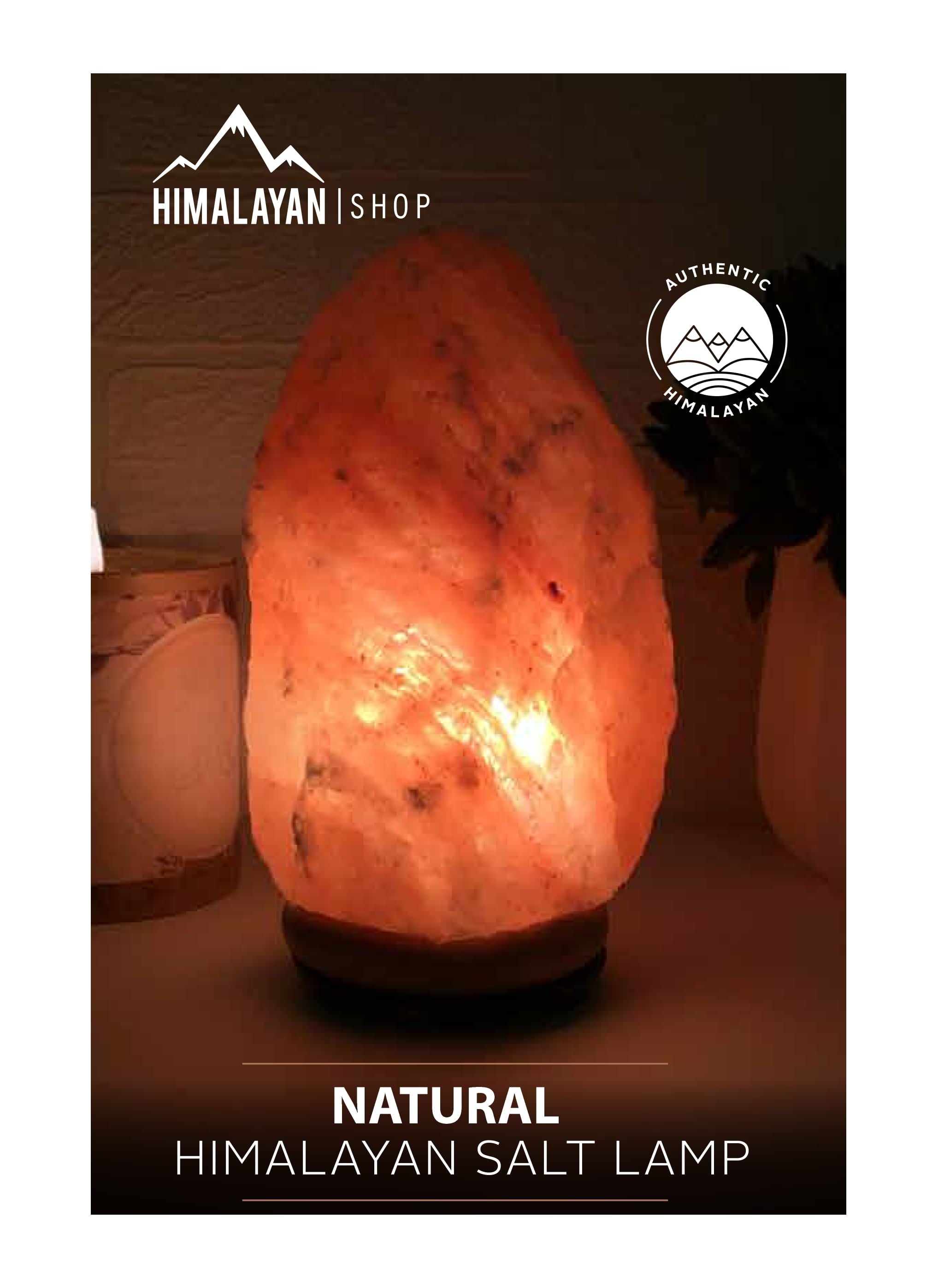 Himalayan Shop Natural Pink Salt Lamp