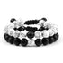 Black Volcanic Crown Bracelet Charm 