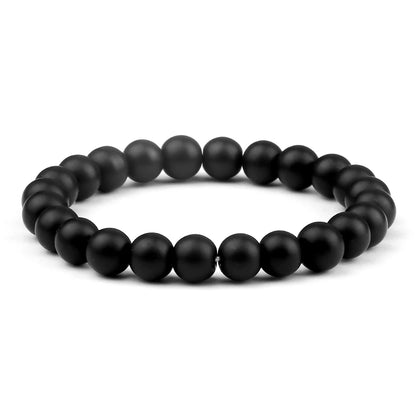Black Volcanic Crown Bracelet Charm 