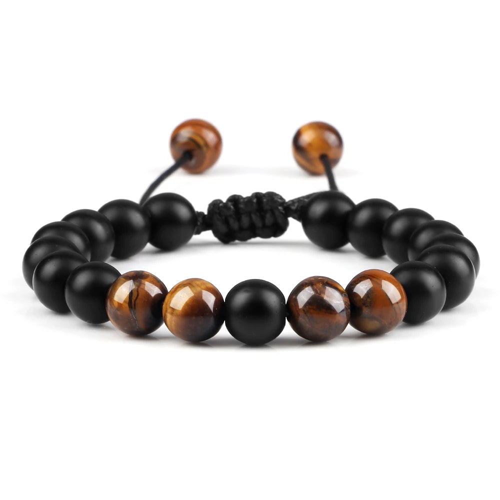 Black Volcanic Crown Bracelet Charm 