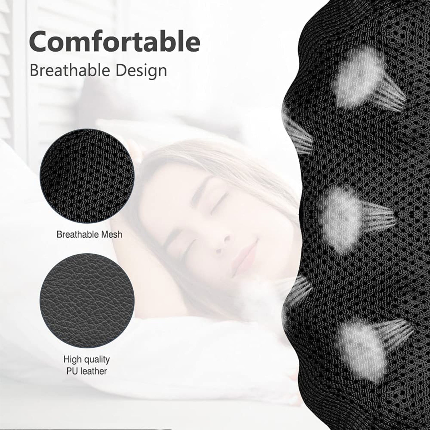 Neck and Back Massager with Soothing Heat