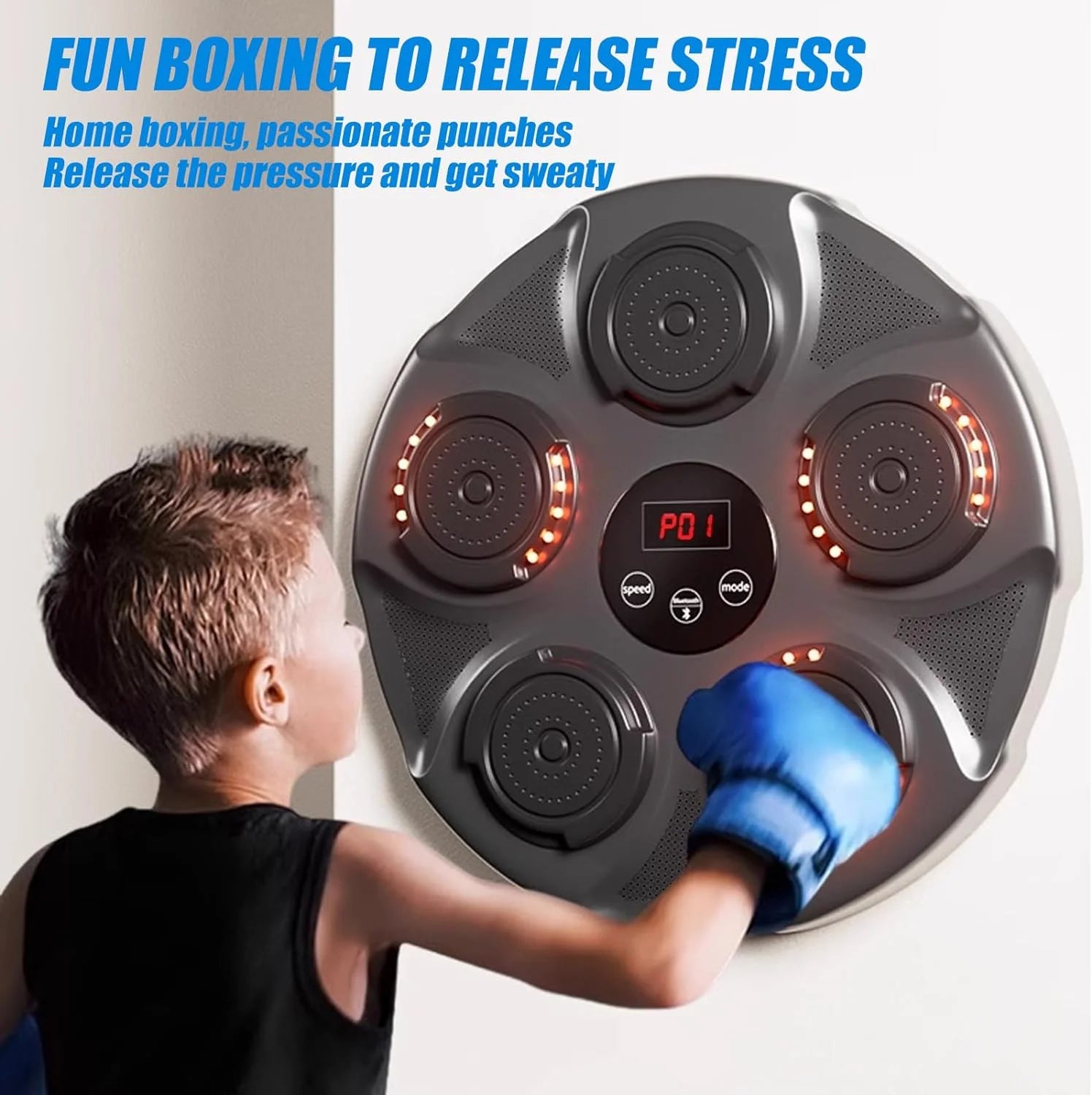 Home Fitness Intelligent Training Music Boxing Wall Target
