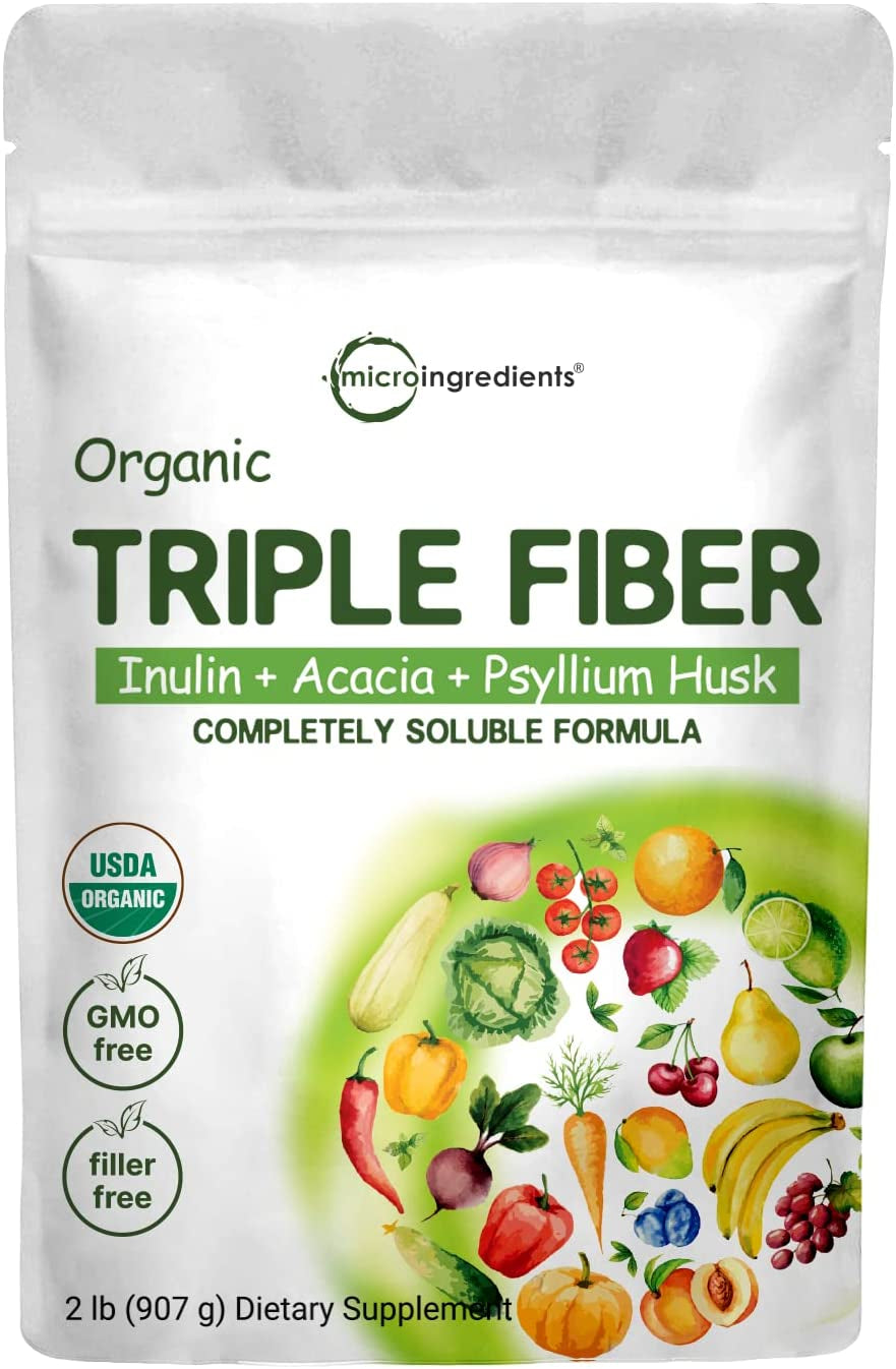 Organic Soluble Prebiotics Fiber Supplement 