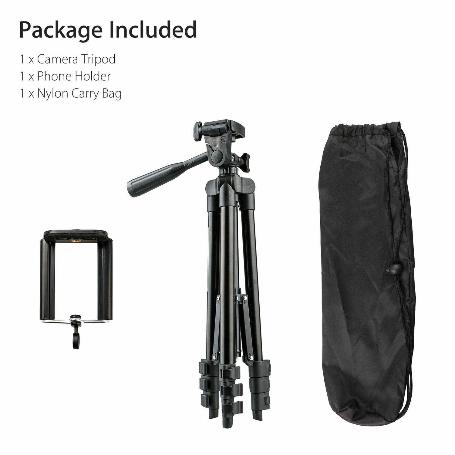 Professional Camera Tripod Stand Mount 