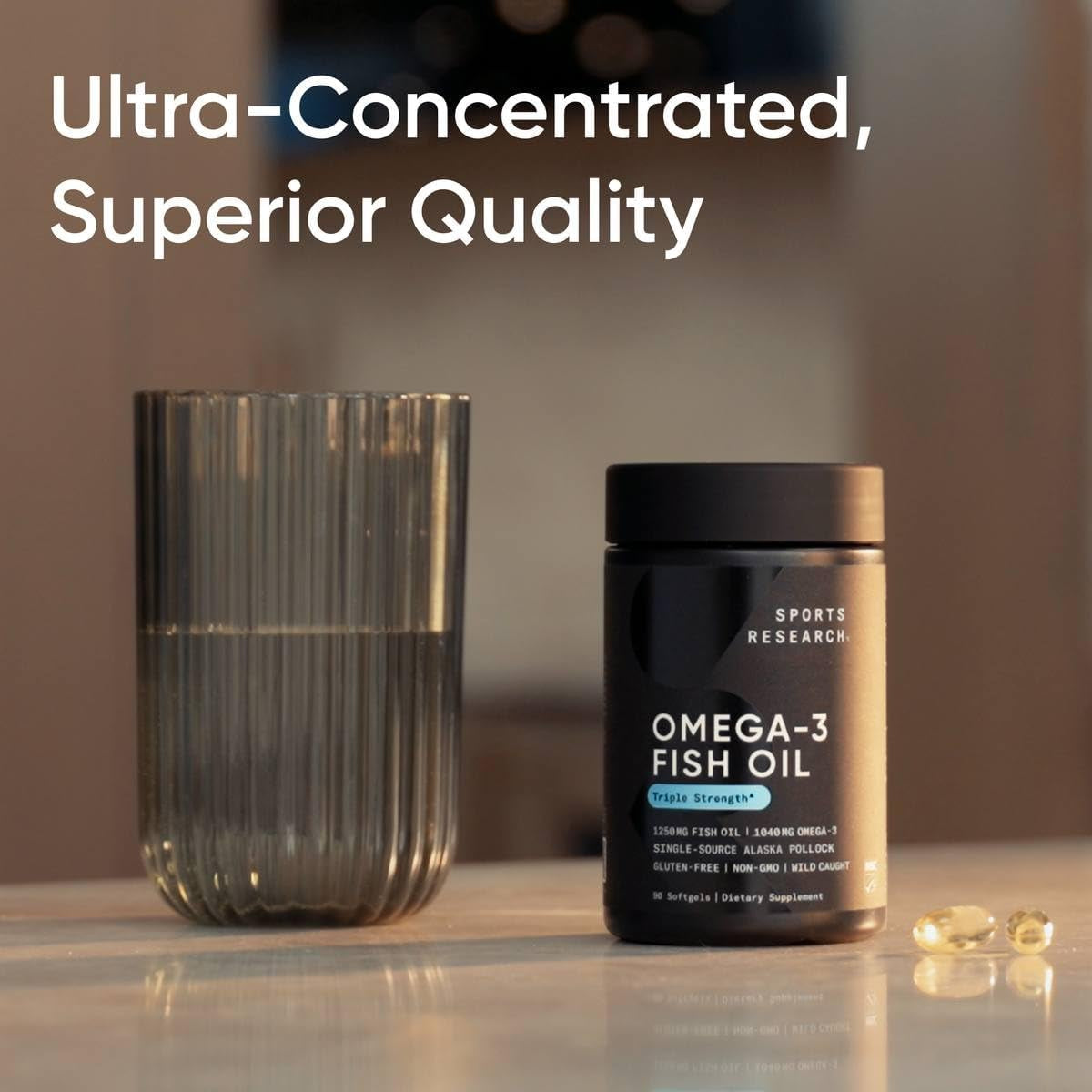 Triple Strength Omega 3 Fish Oil